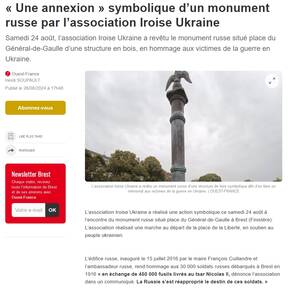 2024 08 26 – Monument russe – Ouest-France