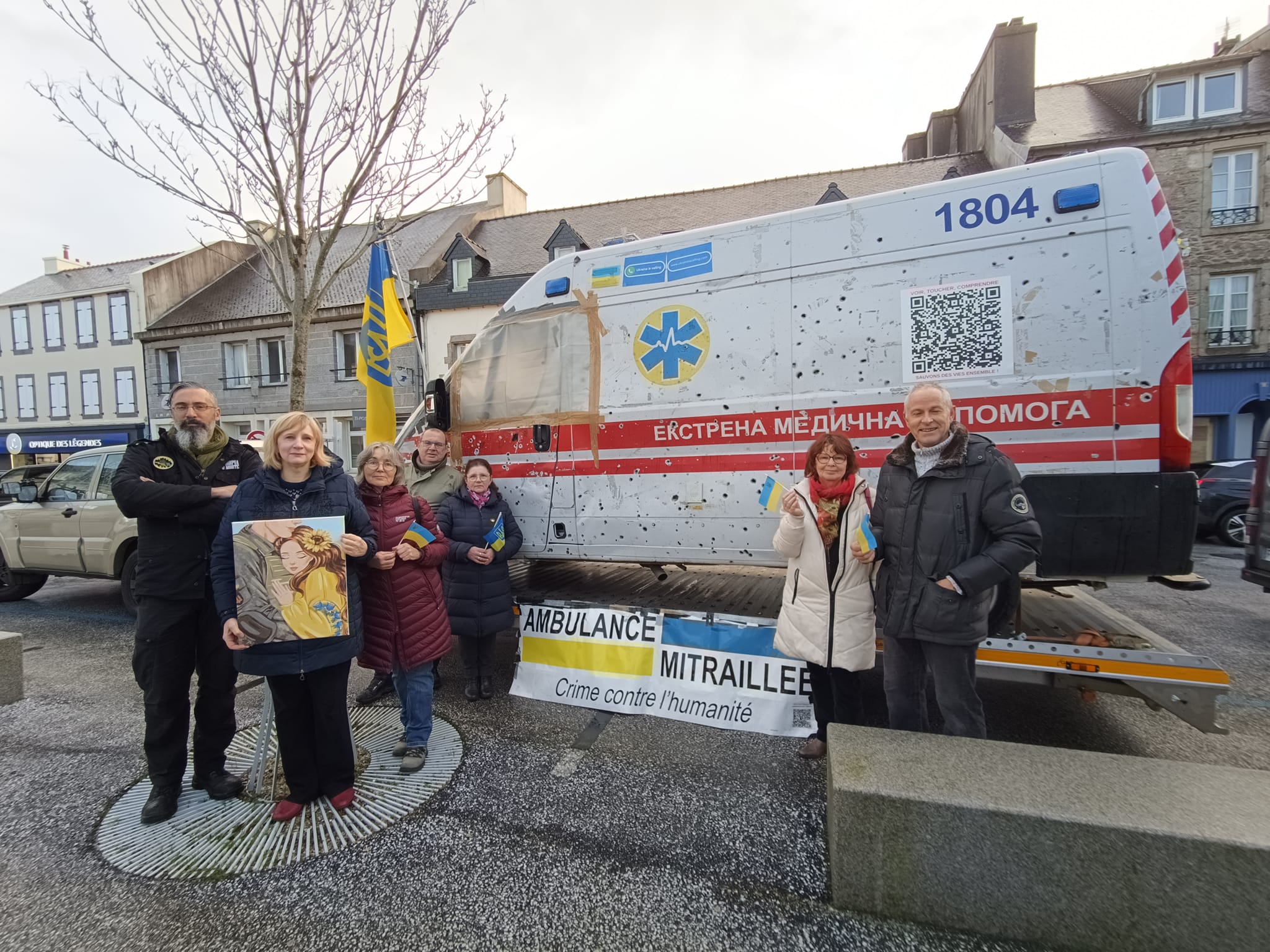 L’Ambulance Mitraillée à Brest!