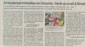 2024 12 05 – Ambulance Mitraillée – Ouest-France
