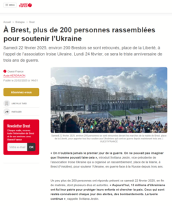 2025 02 22 – Manifestation à Brest – Ouest-France