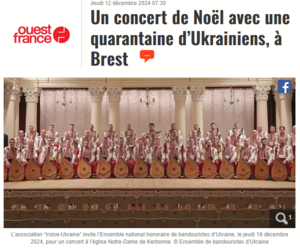 2024 12 12 – Concert des Bandouristes – Ouest-France
